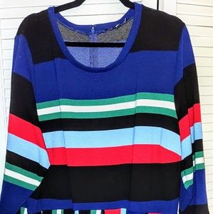 Eloquii Multicolor Sweater Dress
